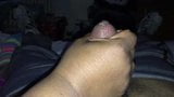 Black Granny Handjob Cumshot Slo Mo HD snapshot 2