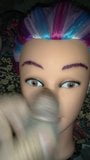 cute doll head cum tribute snapshot 5