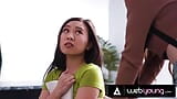 Cute Asian Kimmy Kimm Feeling Sick Is Comforted By Her Girlfriend Hazel Moore With Soft Romantic Sex snapshot 2