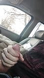 Publicly made a little solo cumshot in my car snapshot 14