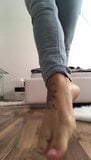 German  girl feet anonym snapshot 7