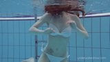 Roxalana Cheh sexy redhead underwater snapshot 7