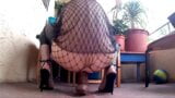 crossdresser (german) riding a big dildo snapshot 6