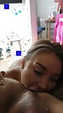 Monika Fox Blowjob & Rimming for Fan in Paris snapshot 12