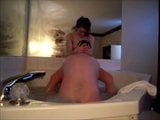Nóng vợ fuck trong những bồn tắm snapshot 9