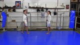 Sexy Catfight Brust ersticken Headscissor Unterwerfung snapshot 1