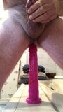 Riding a dildo and pulling a sound out of my cock!!! snapshot 1