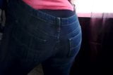 My Friend Trying On Her New Jeans snapshot 2