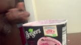 Jerking off And Cum In  Ice Cream, Such An intense Feeling snapshot 7