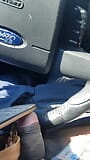 was in my friend car and seen her sandals in her car snapshot 2