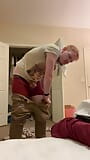 Ginger Jock, strip-tease sans cul avec vibromasseur maison snapshot 2