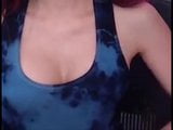 Compilation of small breasted twitch girl flexing snapshot 3