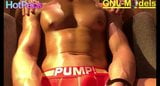 Hot Muscle worship and nipple play snapshot 2