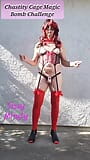 Sissy Magic Bomb Chastity Cage Challenge snapshot 9