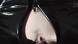 Rothaariges latex-schätzchen in missionarsstellung gefickt - amateur-pOV snapshot 9