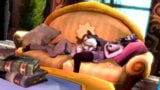 Gadis iblis Draenei saling memakan: parodi warcraft snapshot 14