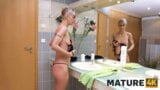 MATURE4K. A wet weekend with granny snapshot 3