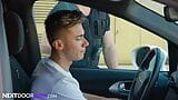 Nextdoorraw - twink betrapt op aftrekken door hete agent snapshot 2