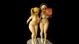 Super Sonico and super Pochaco figures bukkake by FL 75 snapshot 8