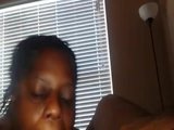 Fat tenant stuffs her mouth snapshot 9