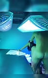 Let's Go Lamp and Fuck in the Tanning Bed with Clients Waiting snapshot 16