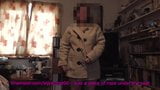 wearing just a piece of rope under the coat snapshot 9