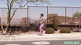 Tiny Asian Jogger Lulu Chu gets Picked Up and Fucked by a Stranger snapshot 2