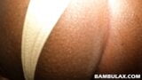 Interracial doggystyle em close-up pov com um grande pau branco snapshot 7