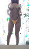 Stripping for you daddy bikini snapshot 8