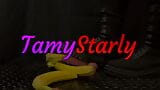 Cock Crush with Banana, Trampling with TamyStarly - CBT, Ballbusting, Crushing snapshot 1