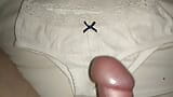 Stříkání na malé kalhotky mé ženy. snapshot 8