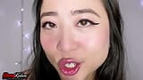 Quiero que te corras en mi cara - asmr da instrucciones de paja - Kimmy Kalani snapshot 2