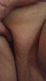 playing with bbw wifes man in the boat till she cums snapshot 2