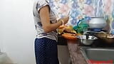 Wife ko red saree pe kitchen main sex Kiya snapshot 4