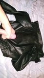 Cum Over GFs Friends Leather Jacket snapshot 9