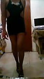 Joselynne Cd Dark Xmas Time Happy In Mini Dress snapshot 13