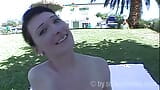 Teengirl Kikki gets fucked on the beach in the dunes snapshot 23
