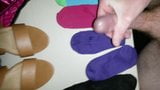 Jerking off on girls socks 2 snapshot 2