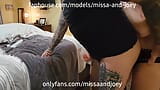 No frill Fuck! Mistress Amelia uses her 10-in rentman to fuck Joey hard and give him a reach around snapshot 10