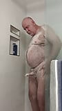 Daddybear takes a shower snapshot 2