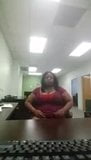 Black Woman Masterbating at Work snapshot 1