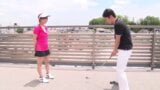 Honoka orihara :: tette da lavoro: lezione di golf 1 - caribbeancom snapshot 4