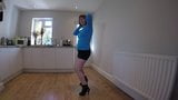 Stripping in Ankle Boots, Miniskirt and a tight top snapshot 2
