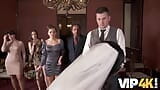 VIP4K. Horny newlyweds cant resist and get intimate right after wedding snapshot 10