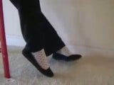 Chaussettes et chaussures plates à pois vore snapshot 7