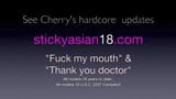 Me petite stickyasian18 Cherry show you mi pussy snapshot 1