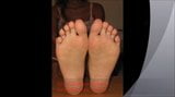 Rita's extreme soft wrinkled soles. snapshot 3