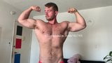Muscle Fetish - Aiden Flexing Part5 Video1 snapshot 4
