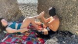 Mistress Lara gets feet massage from a slave snapshot 4