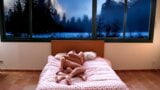 Passionate Couple in Bed. Find the Penguin snapshot 2